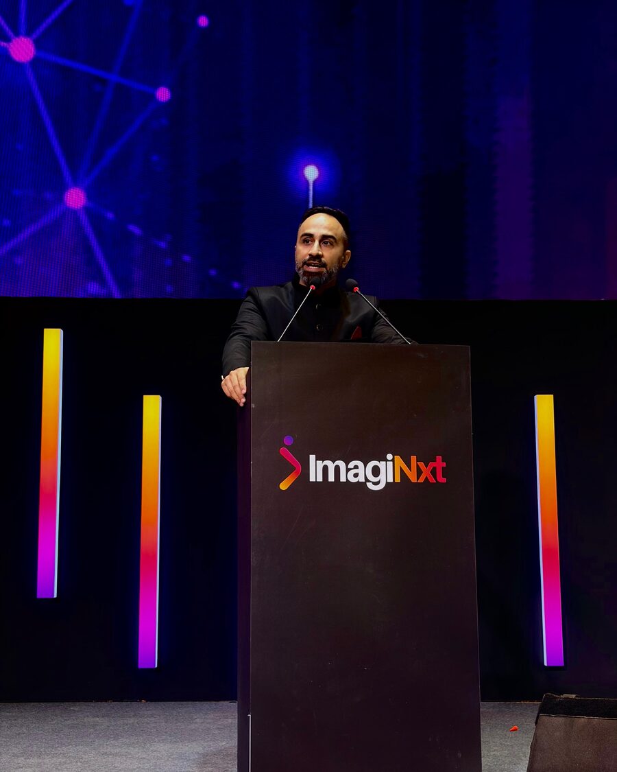 Arpit Sharma hosting ImagiNxt, India's Festival of Technology and Innovation